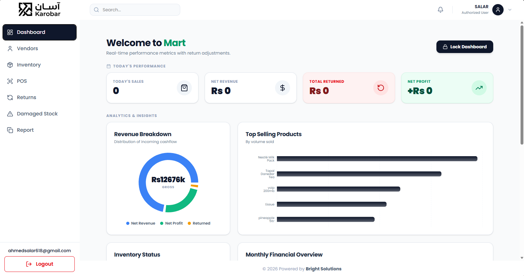 Asan Karobar Multi-Tenant POS Platform